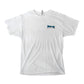 Blue Gradient T-Shirt White