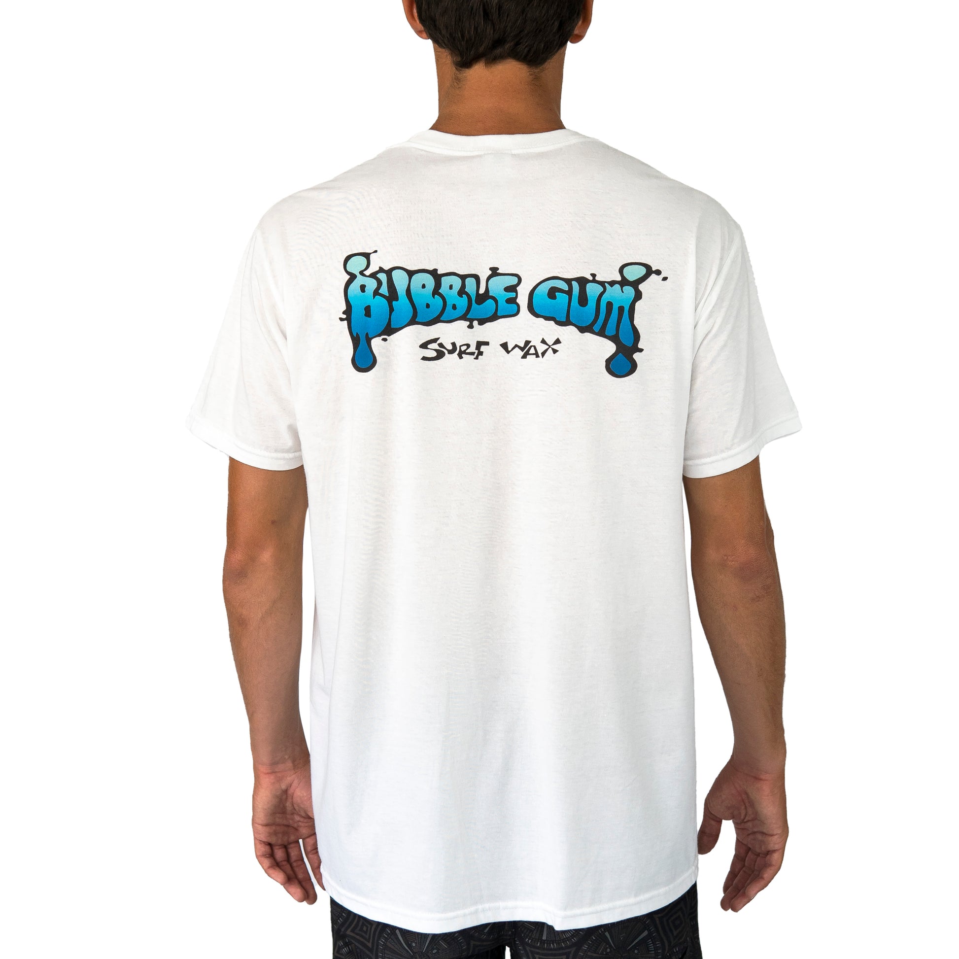 Bubble Gum Surf Wax - Blue Gradient T-Shirt Medium / Tan