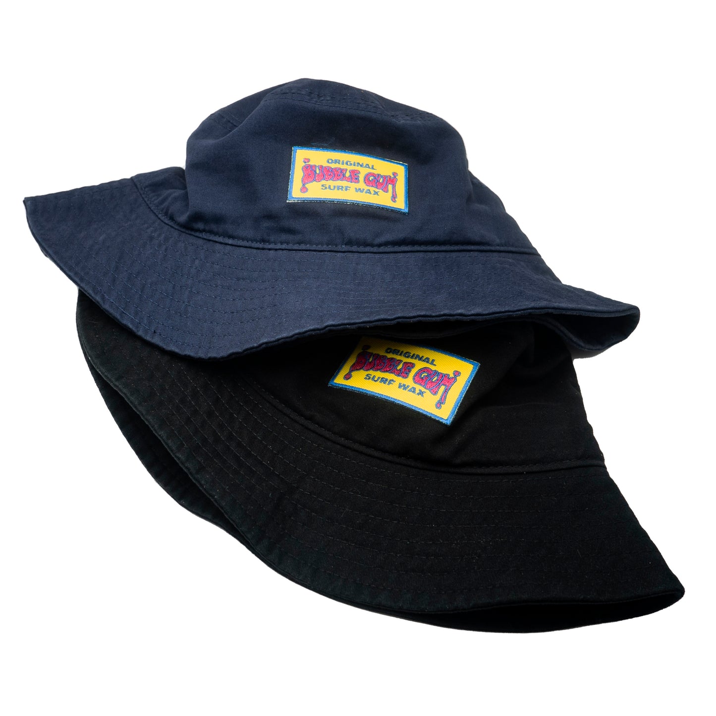 Throwback Logo Patch Bucket Hat Black