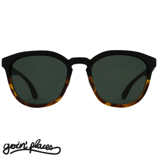 Going Place Black Tort Sunglasses