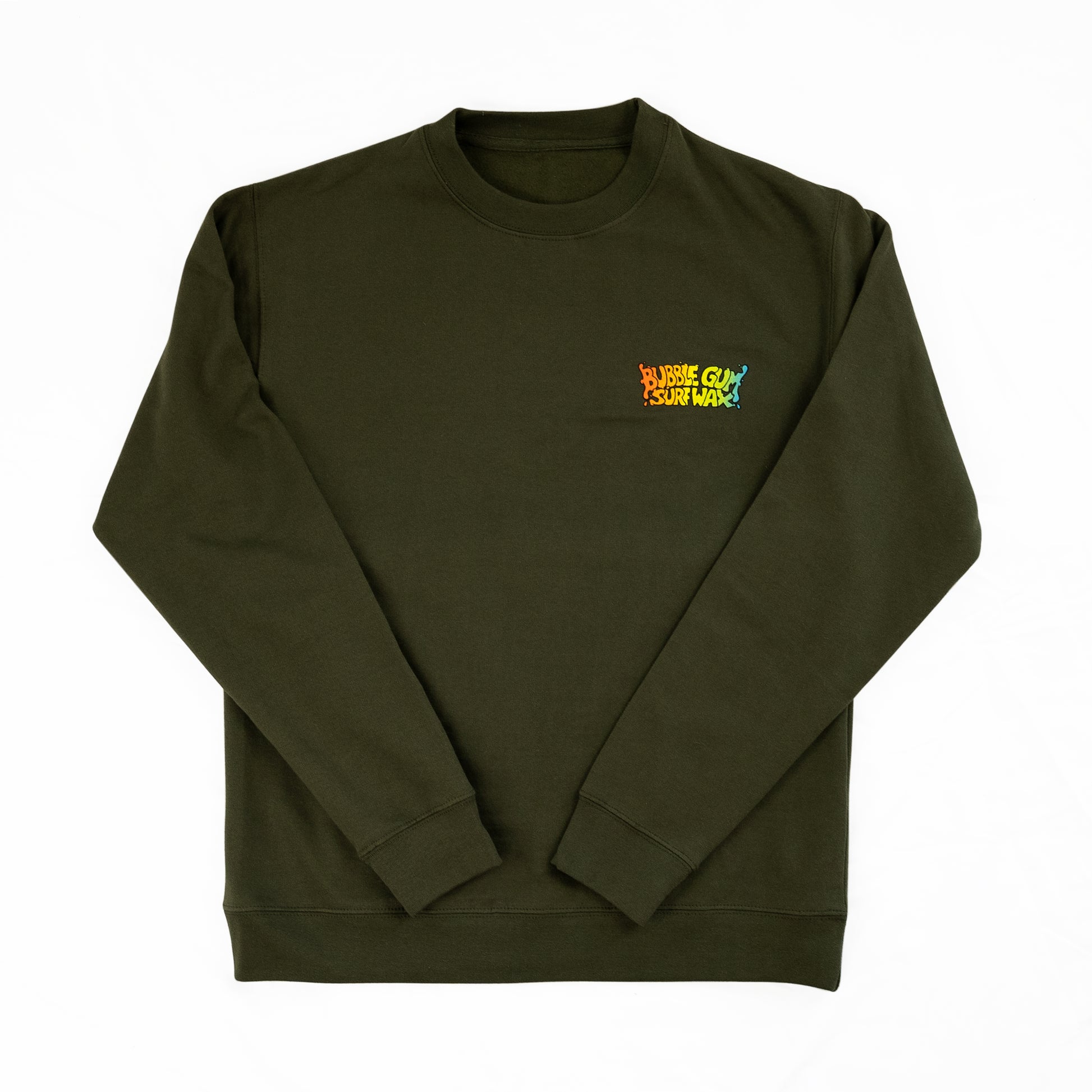 Seaside Stacked Crewneck Sweatshirt ONLINE ONLY! – Bubble Gum Surf Wax