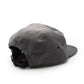 Hand Poured Patch 5 Panel Camper Hat Charcoal Gray