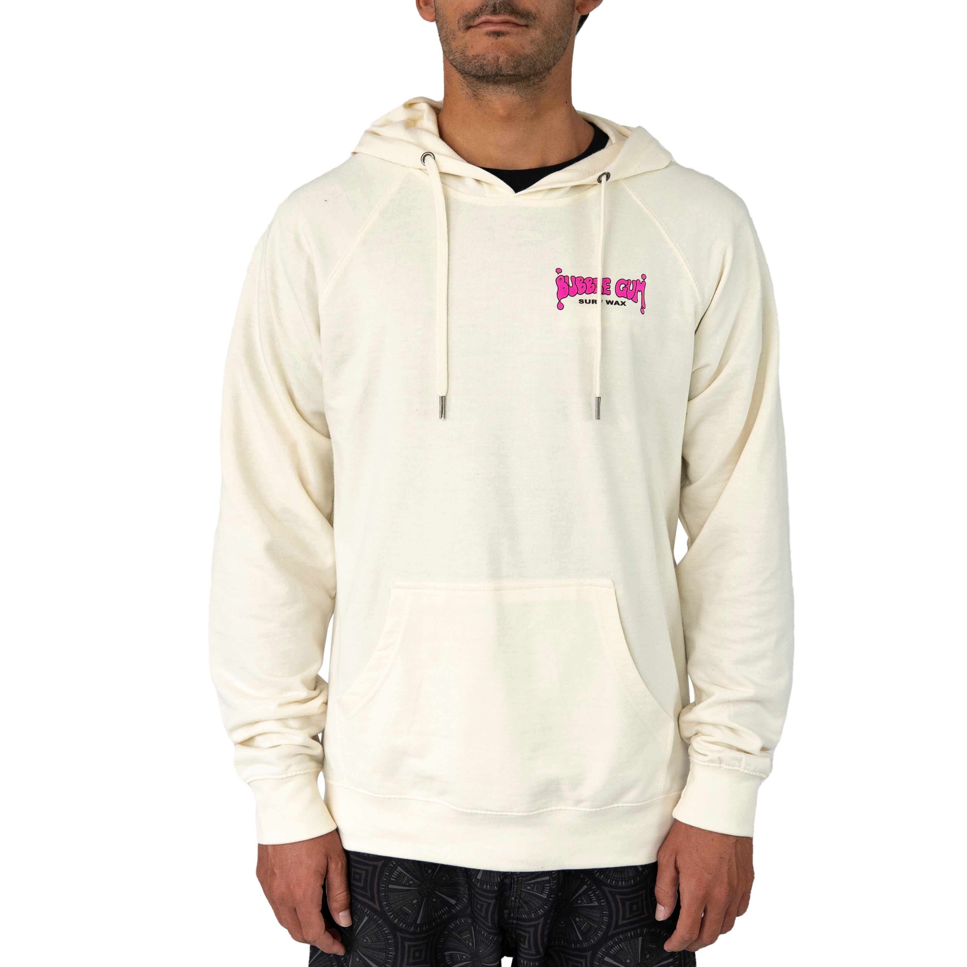 Retro Checkered Hoodie – Bubble Gum Surf Wax