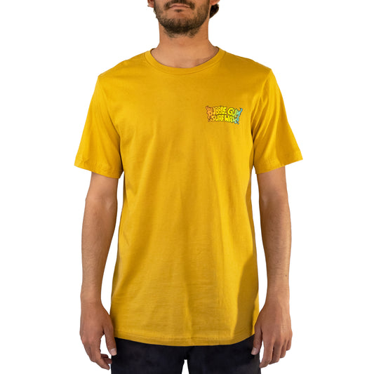 Seaside Stacked T-Shirt Yellow