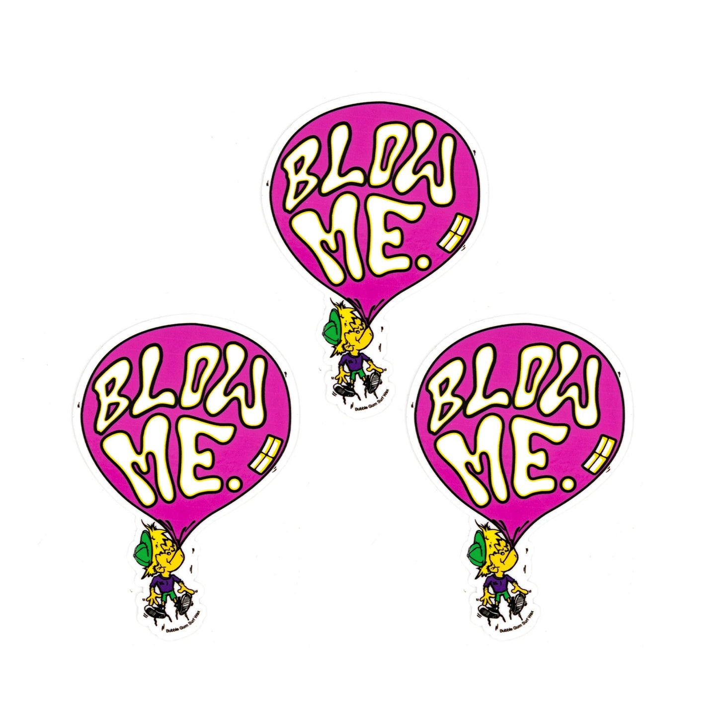 Blow Me Decal 3 Pack